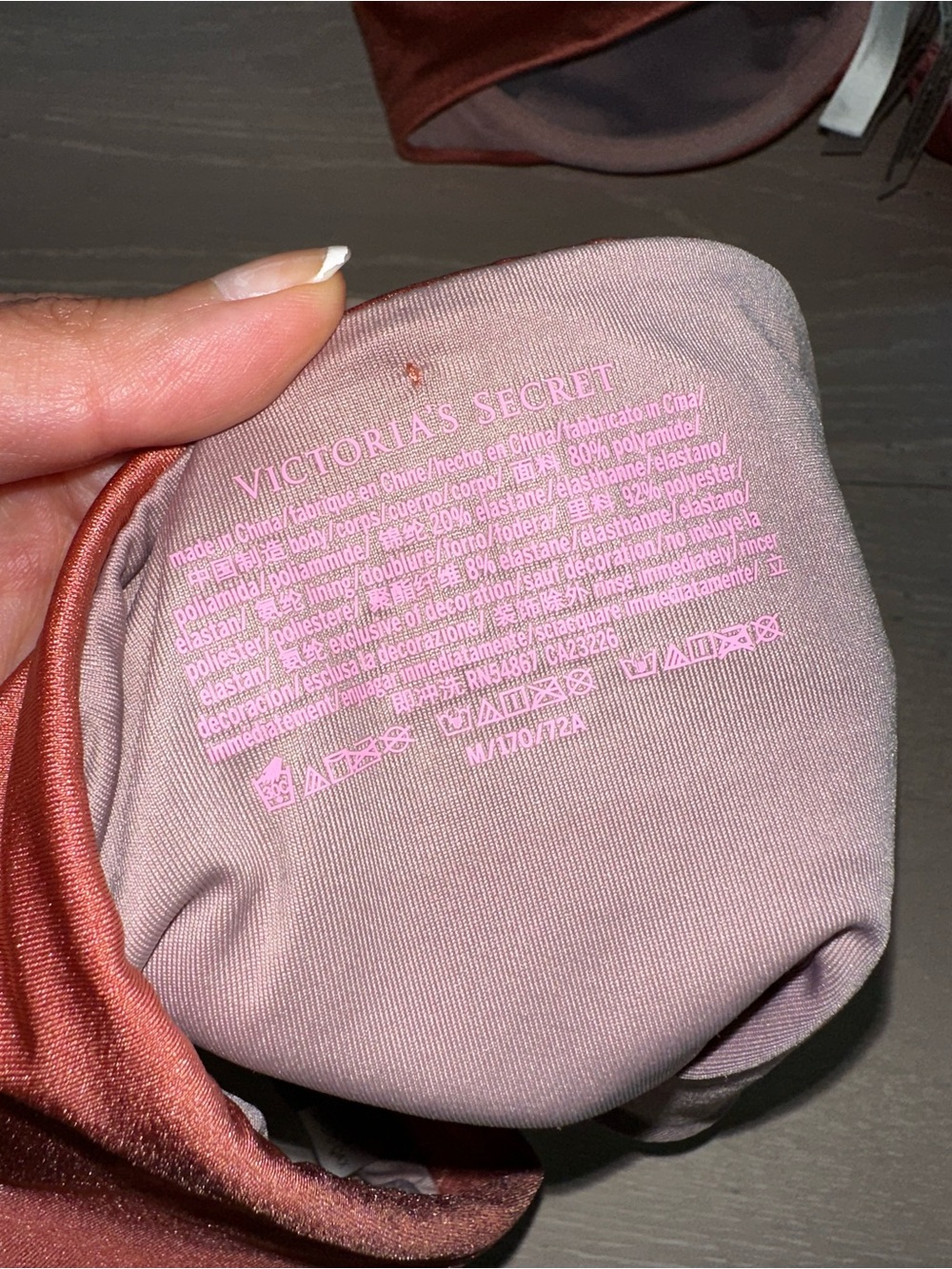 Victoria's Secret Swim canyon rose bikini set   Top 36 B and Bottom M - Picture 5 of 6